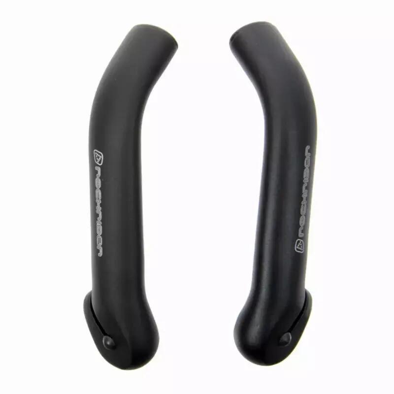 CACHOS CURVOS PARA MANUBRIO DE BICICLETA NEGRO 1/1