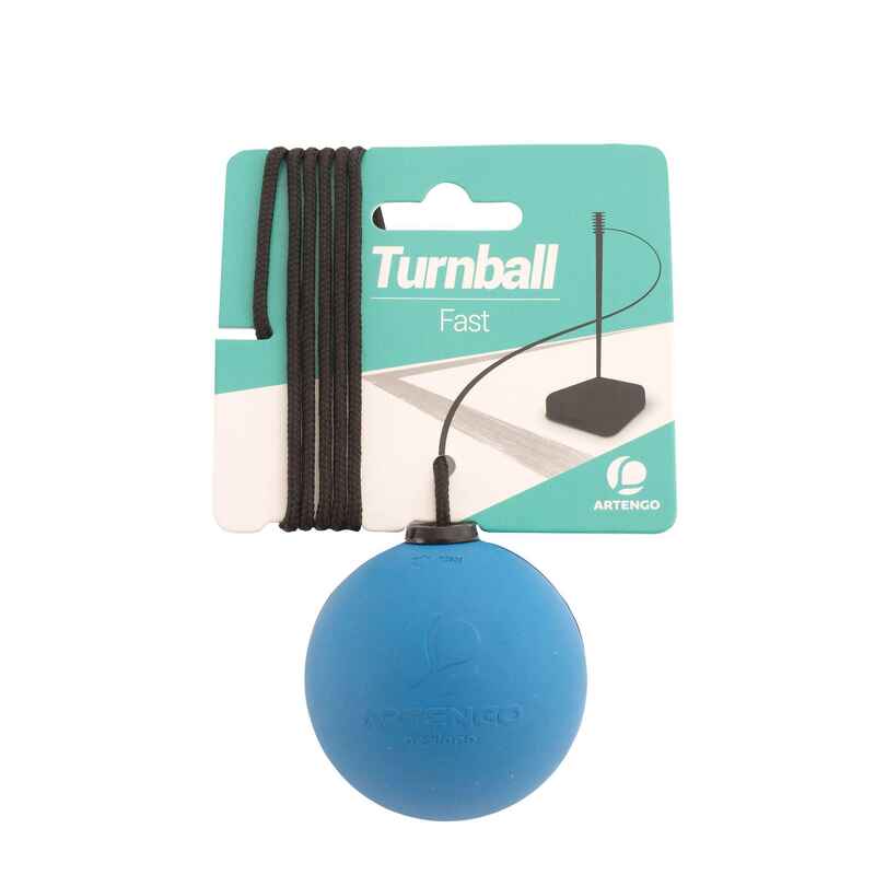 Balle de Speedball "TURNBALL FAST BALL" Caoutchouc Bleue