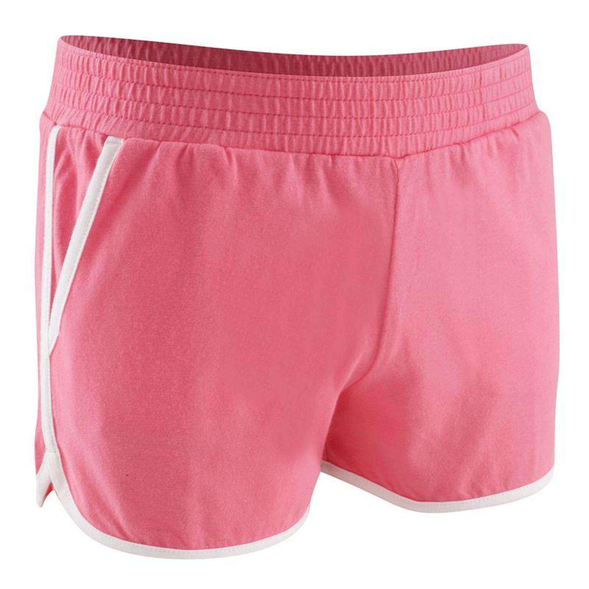 Girls' Pink Athletic Shorts | Domyos by 