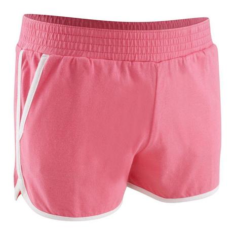 Girls' Pink Athletic Shorts | Domyos by Decathlon