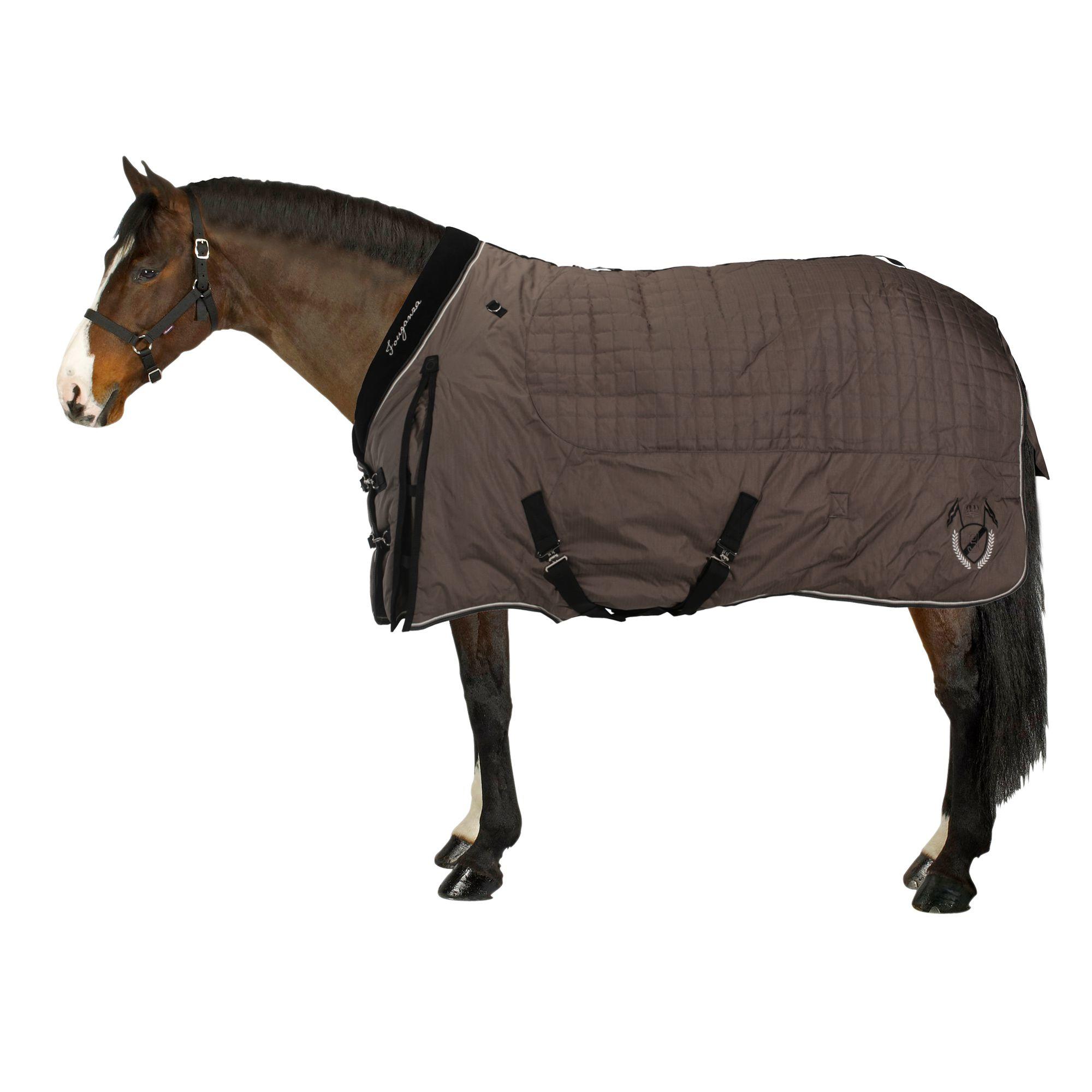 FOUGANZA Stable 400 Horse Riding Stable Rug for Horse and Pony - Brown