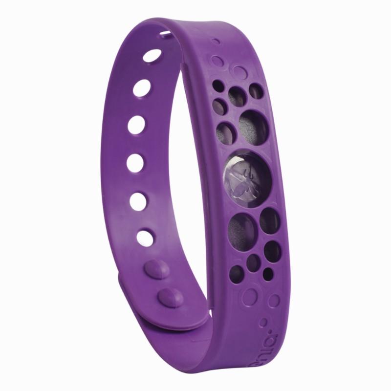 APTONIA Muggenarmband No Mosquito paars
