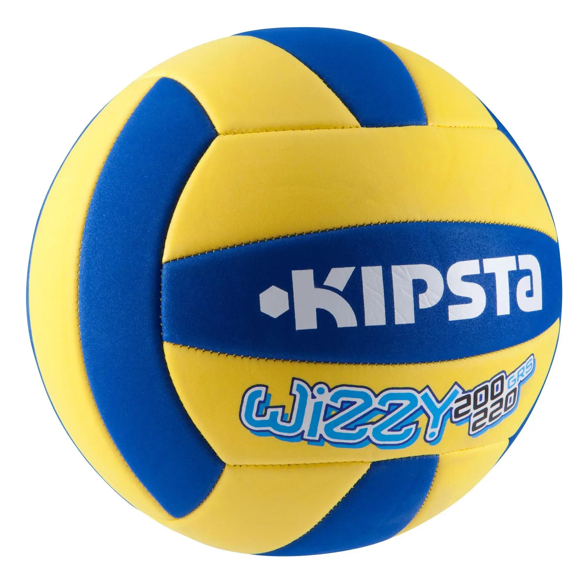 Wizzy Volleyball for 6-9 Year Olds 200-220g - Yellow/Blue 2/8