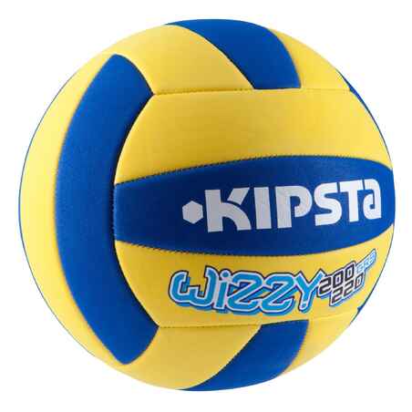 Wizzy Volleyball for 6-9 Year Olds 200-220g - Yellow/Blue