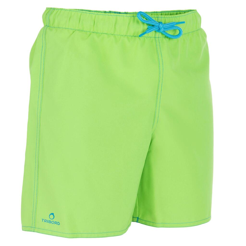 Hendaia Boys' Short Boardshorts - Txiki Orange