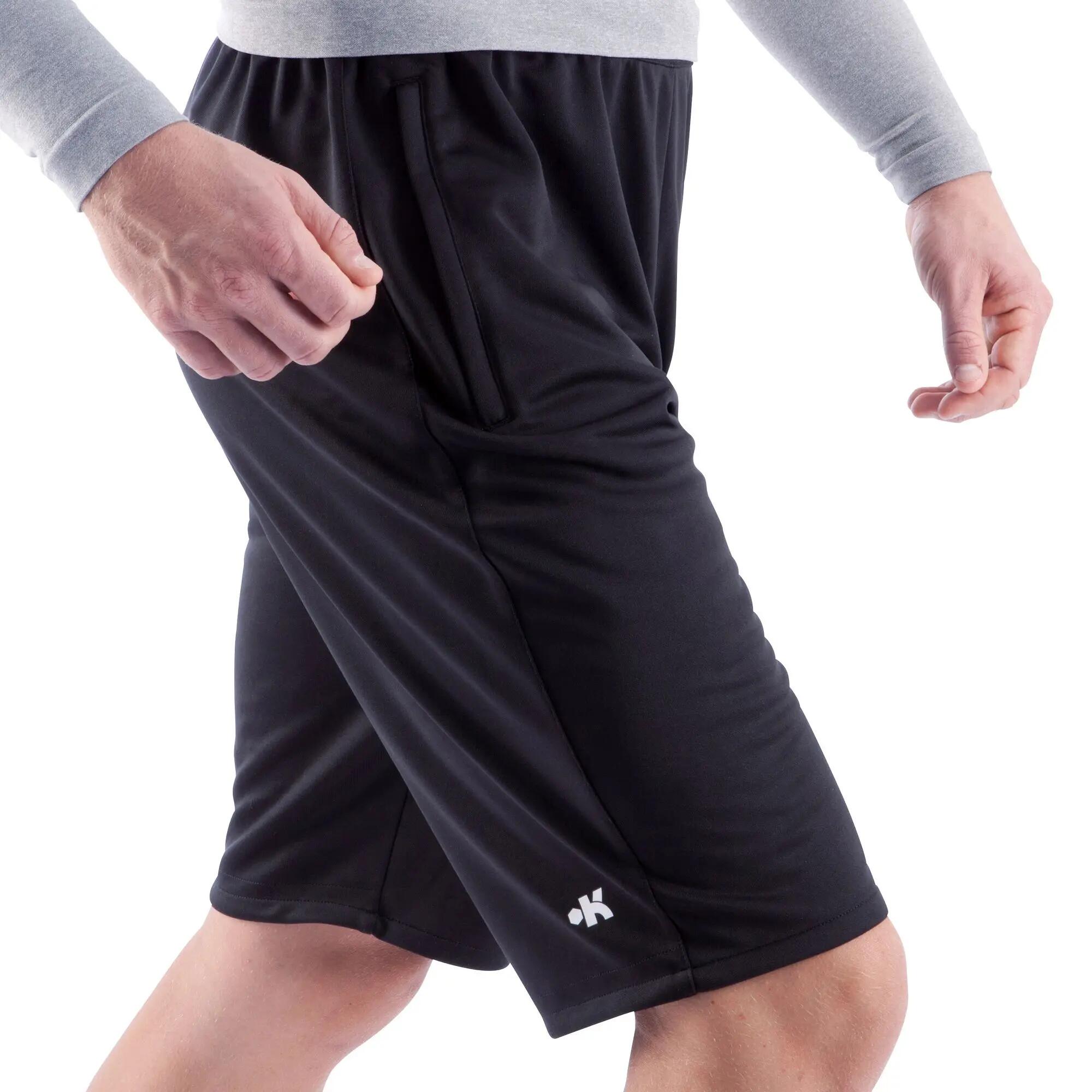 T500 Adult Long Shorts - Black 3/10