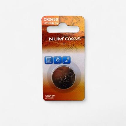 Pile lithium NUM'AXES CR2450