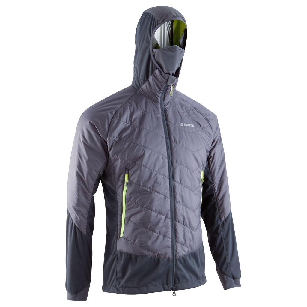 Men’s hybrid sprint insulating jacket grey