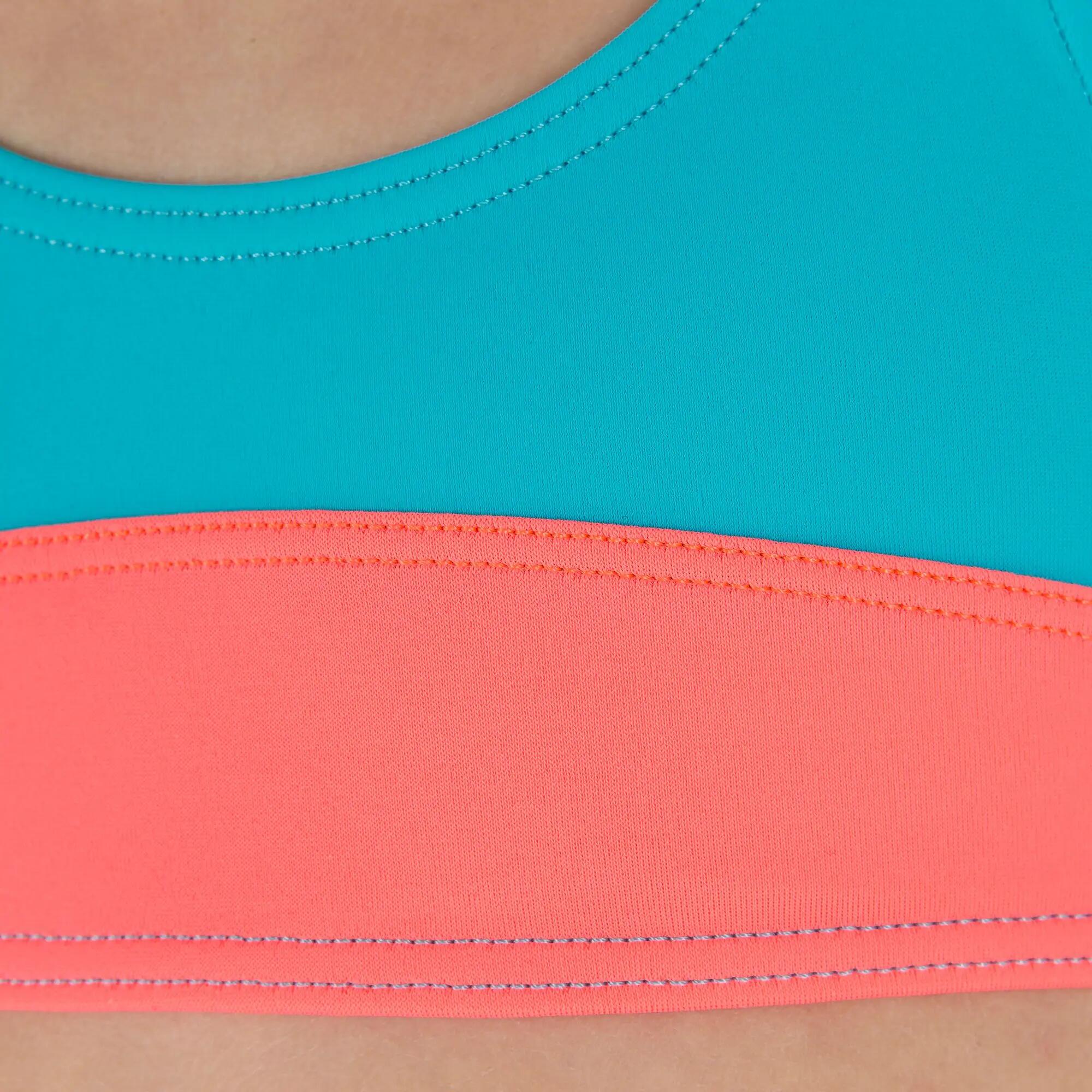 Colour Block G Girls' Two-Piece Bikini Crop Top 8/12