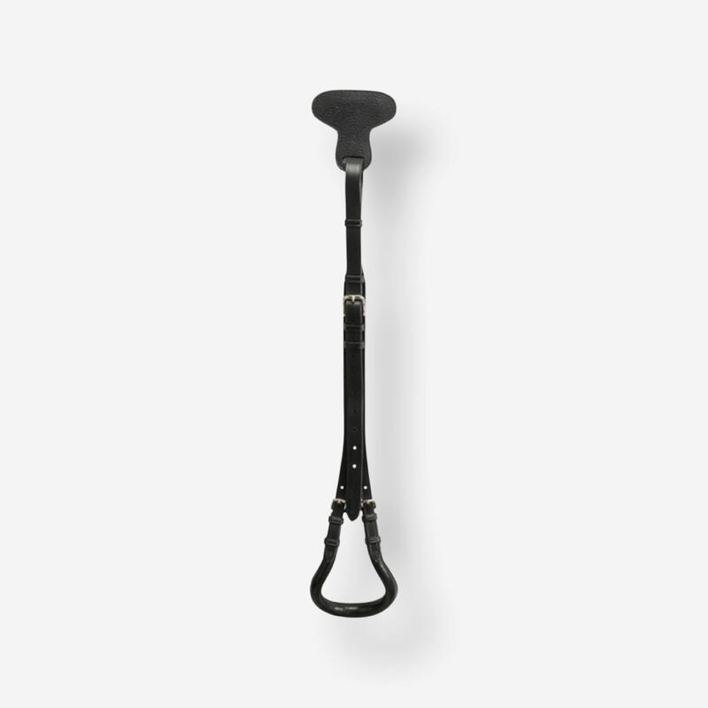 Schooling Horse Riding Saddle Crupper For Pony Black Decathlon