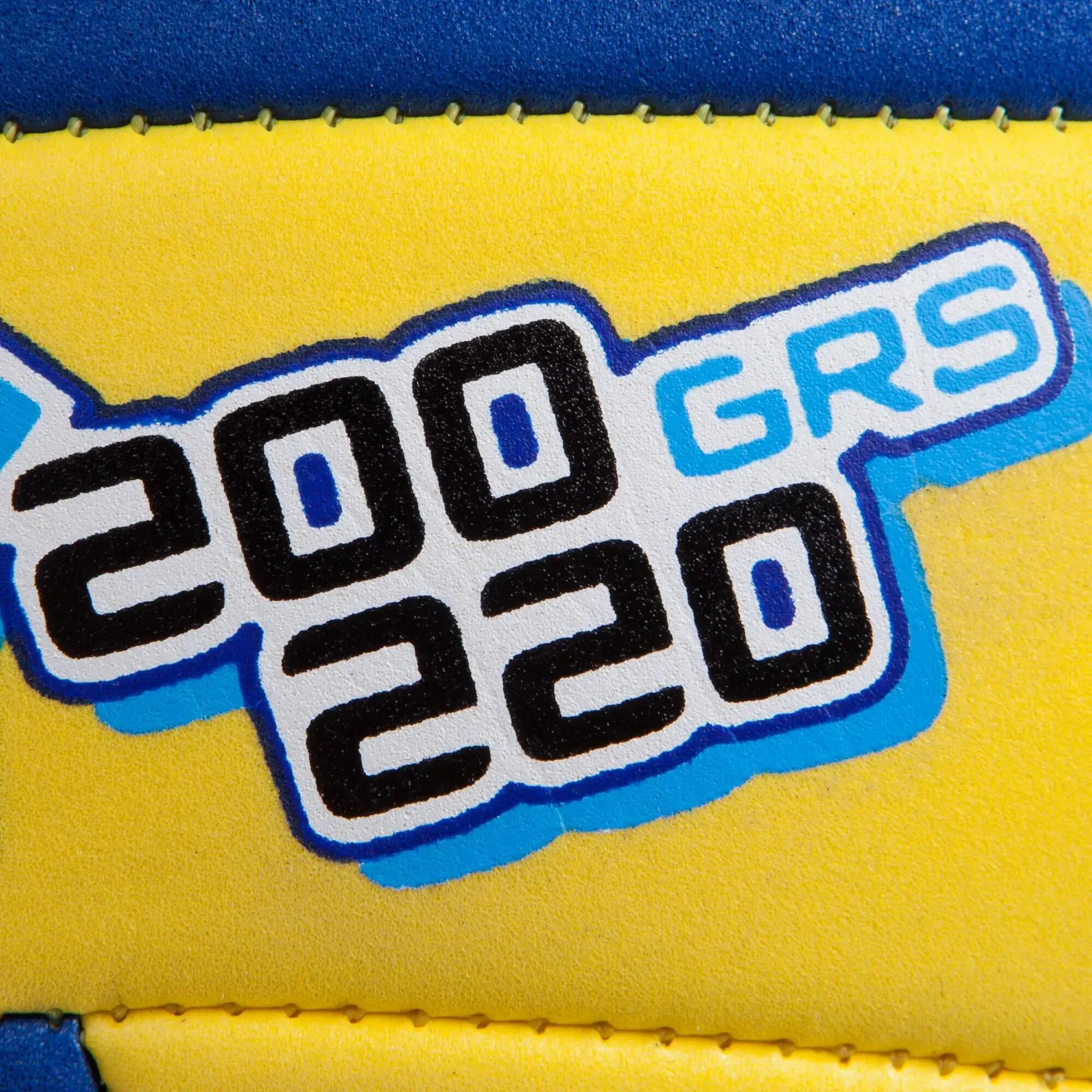 Wizzy Volleyball for 6-9 Year Olds 200-220g - Yellow/Blue 5/8