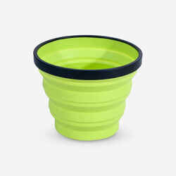 Zelena sklopiva čaša za pešačenje X-Cup 0,25 l 