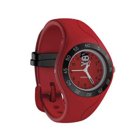 Reloj deportivo análogo niños A300 junior S rojo negro