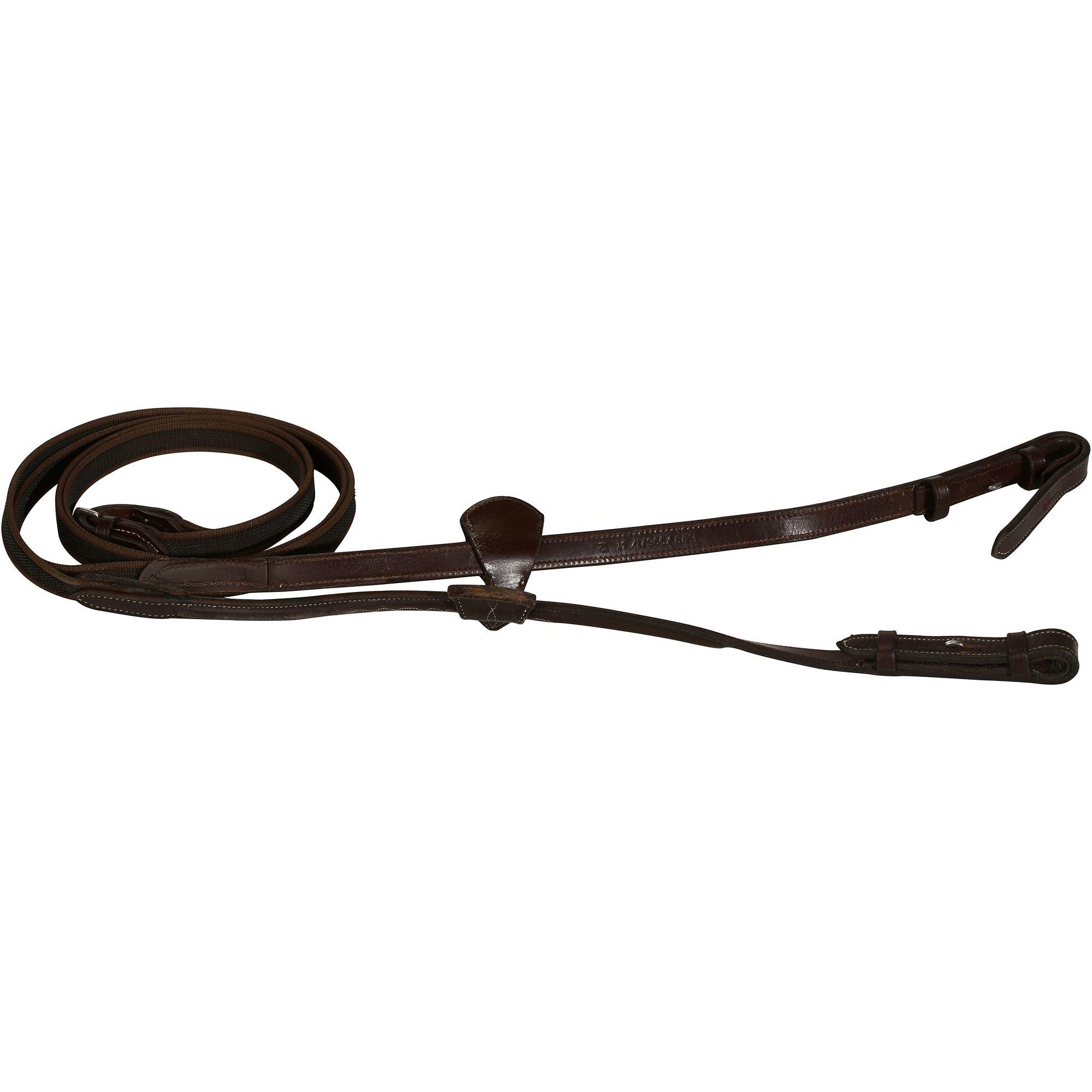 Recall Horse Riding Bridle + Reins For Horse/Pony - Brown 11/19