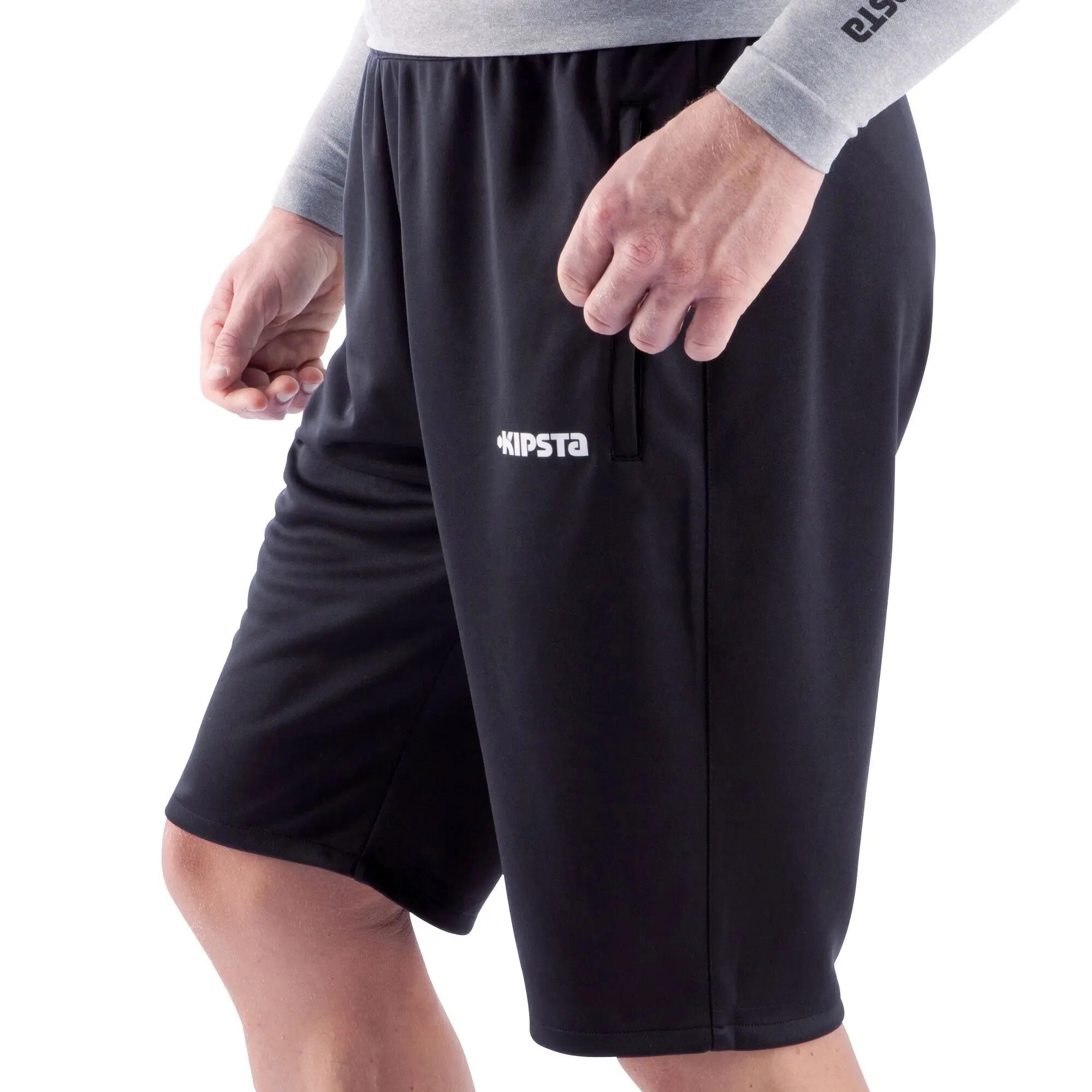 T500 Adult Long Shorts - Black 5/10