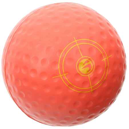 Kids' golf foam ball x1 - INESIS coral pink