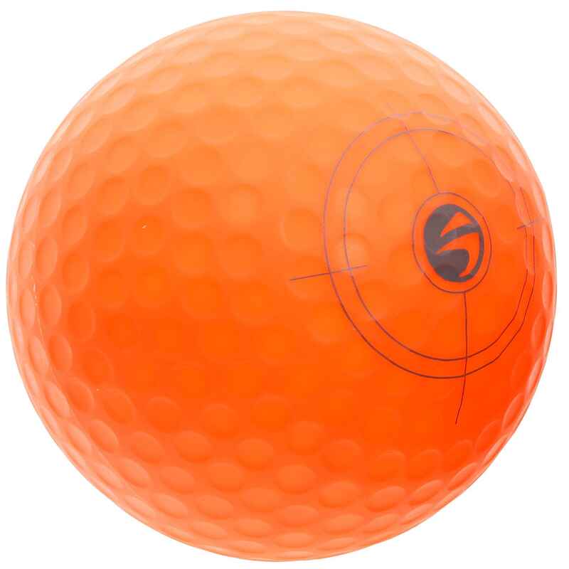 Golfball 500 aufblasbar Kinder orange Media 1