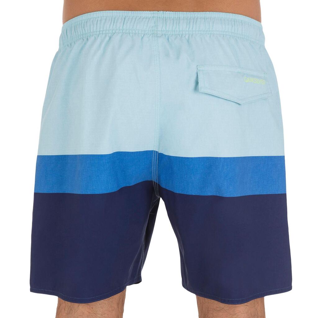 Boardshorts Sunset Herren blau/gelb