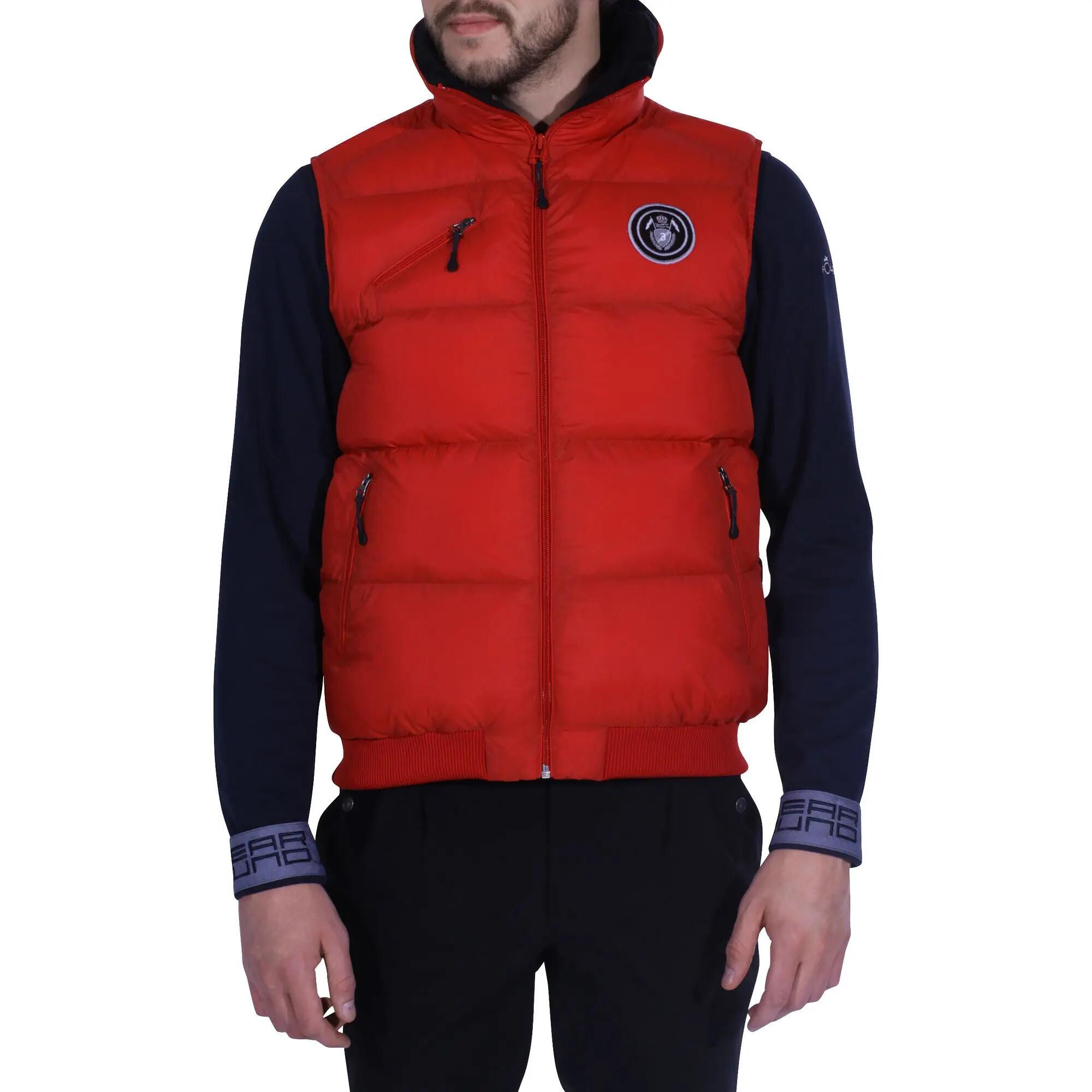 Paddock Warm Horse Riding Gilet - Red 2/13