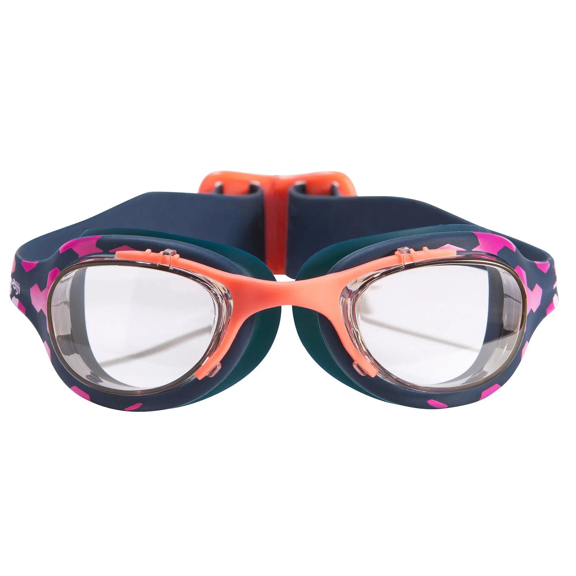 XBASE PRINT swimming goggles size L - Gone blue pink 3/11
