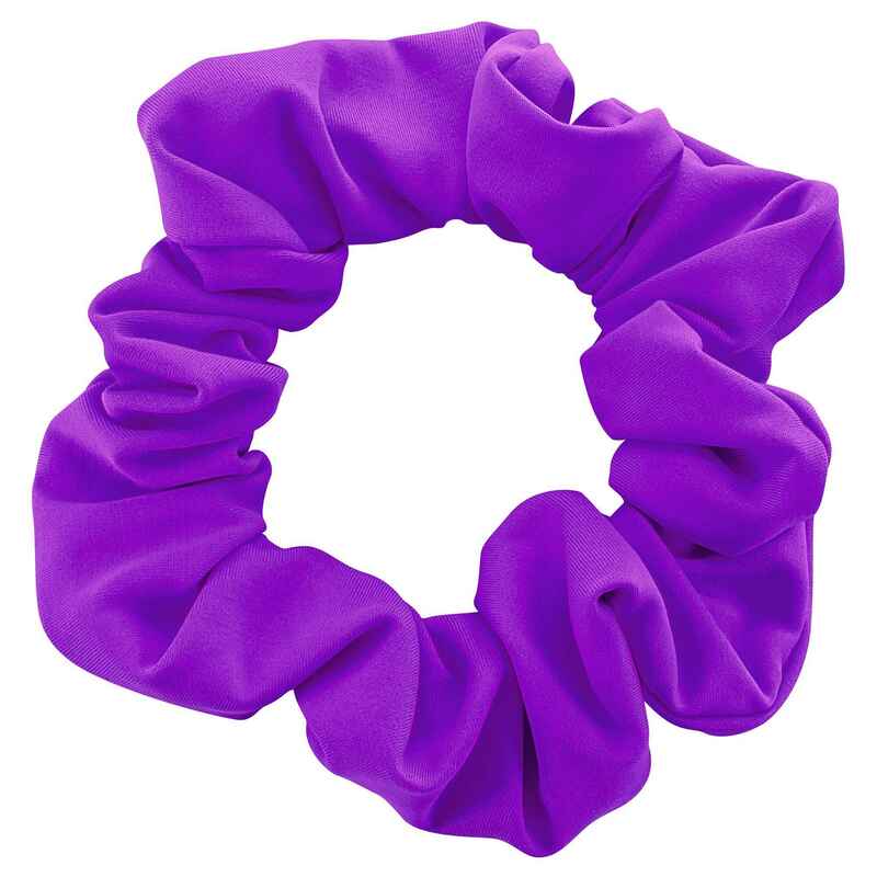 Girls' Swimming Hair Scrunchie - Purple