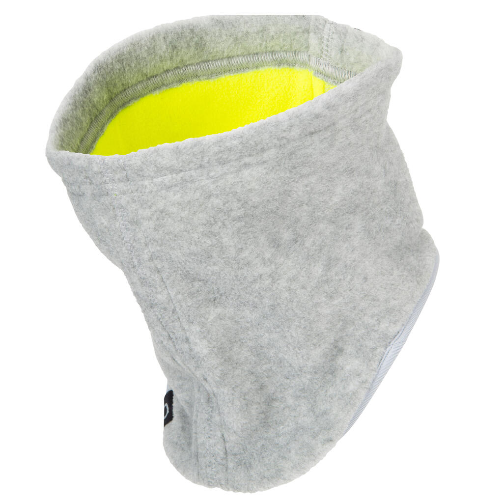 Rundschal Segeln Fleece wendbar marineblau/gelb