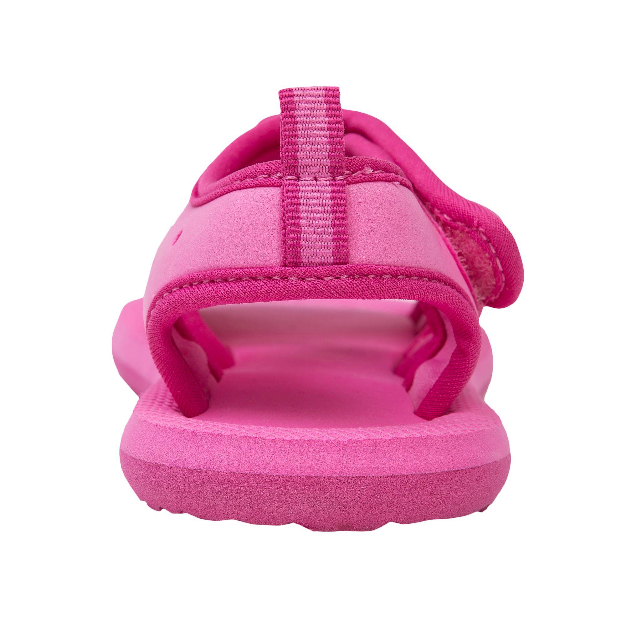 Baby Girl Plain Beach Sandals - Pink 5/8