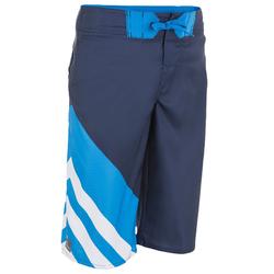 Short de bain Boardshort long garçon Lafitenia Joker bleu