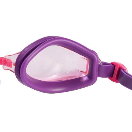 SWIMMING GOGGLES 100 SIZE S AMA - PURPLE PINK