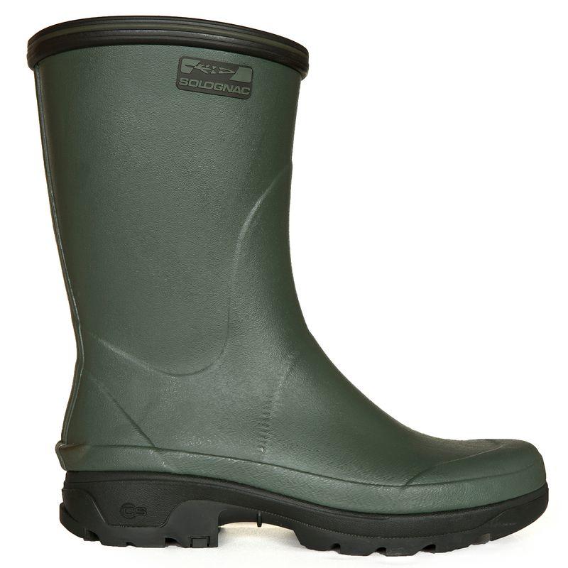 Solognac Warm Short Wellies - Green