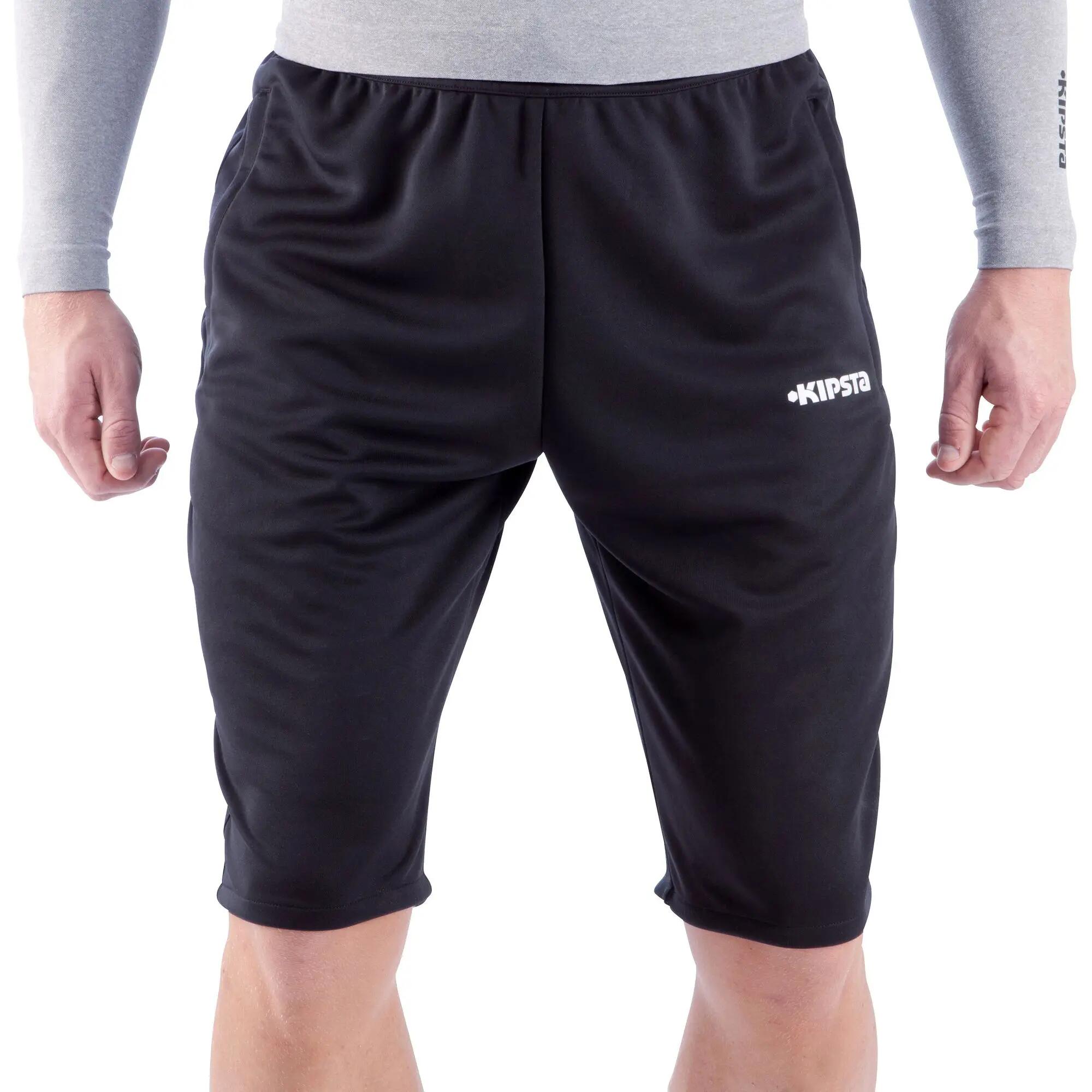 T500 Adult Long Shorts - Black 2/10