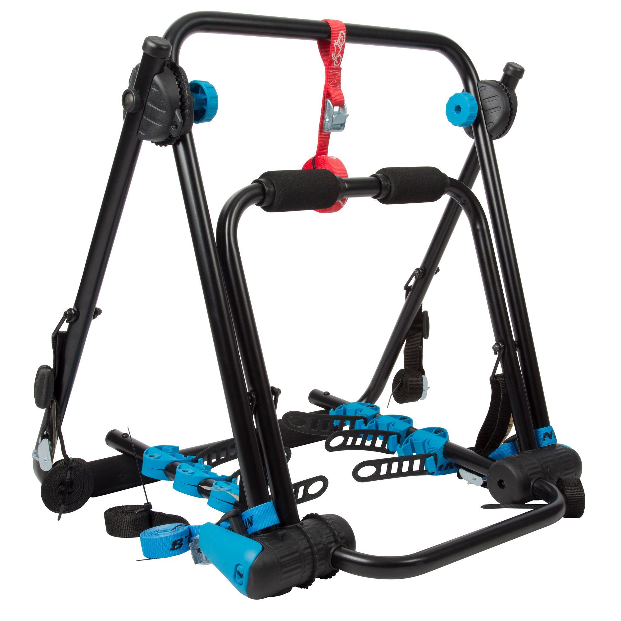 DECATHLON Portabicicletas portón trasero 3 bicicletas Btwin 320