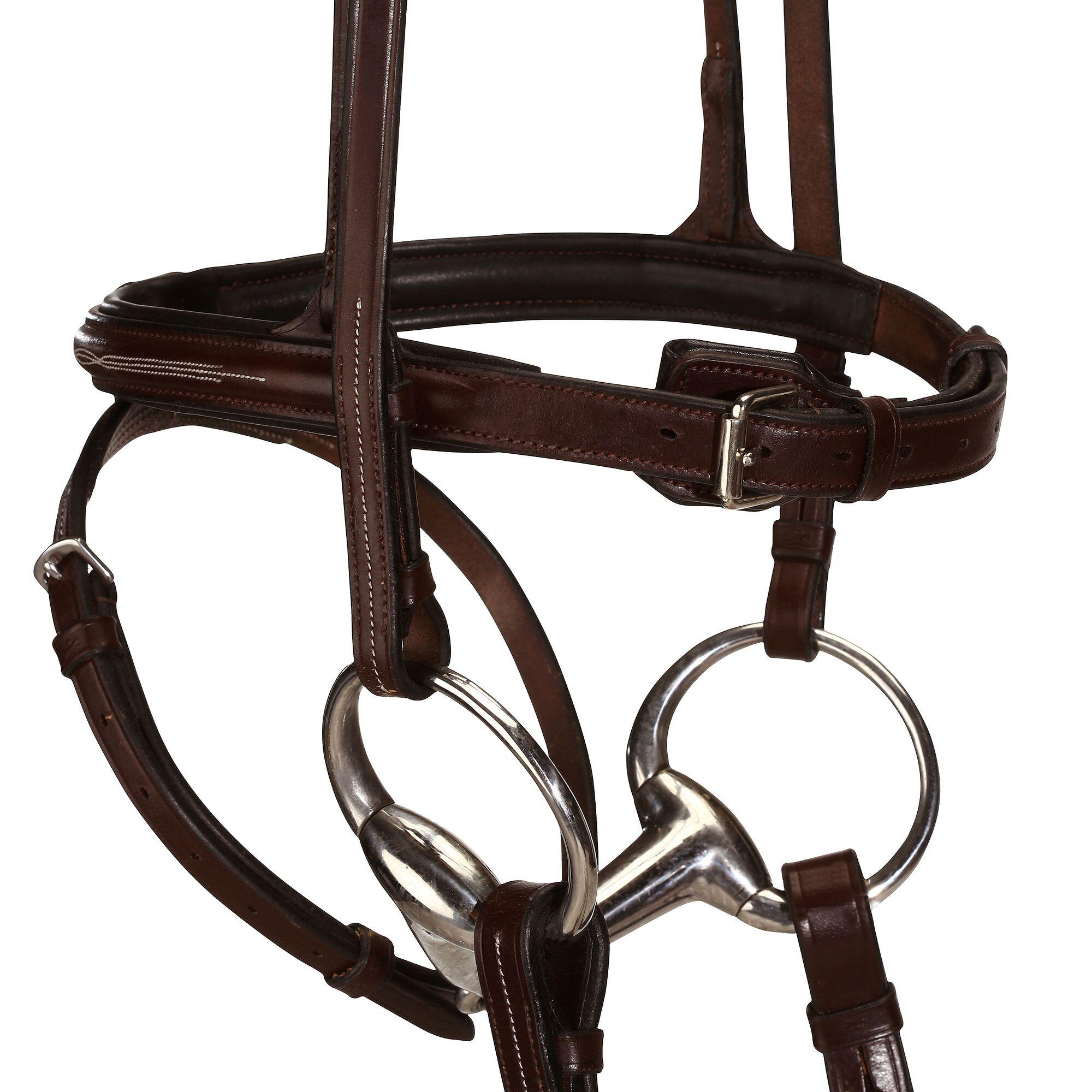 Tinckle Horse Riding Horse And Pony Bridle + Reins - Brown 9/16