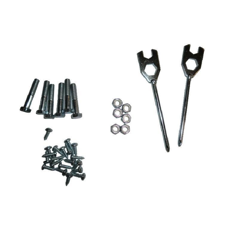 Kit visserie montage, pièce détachée trampoline, MT 420