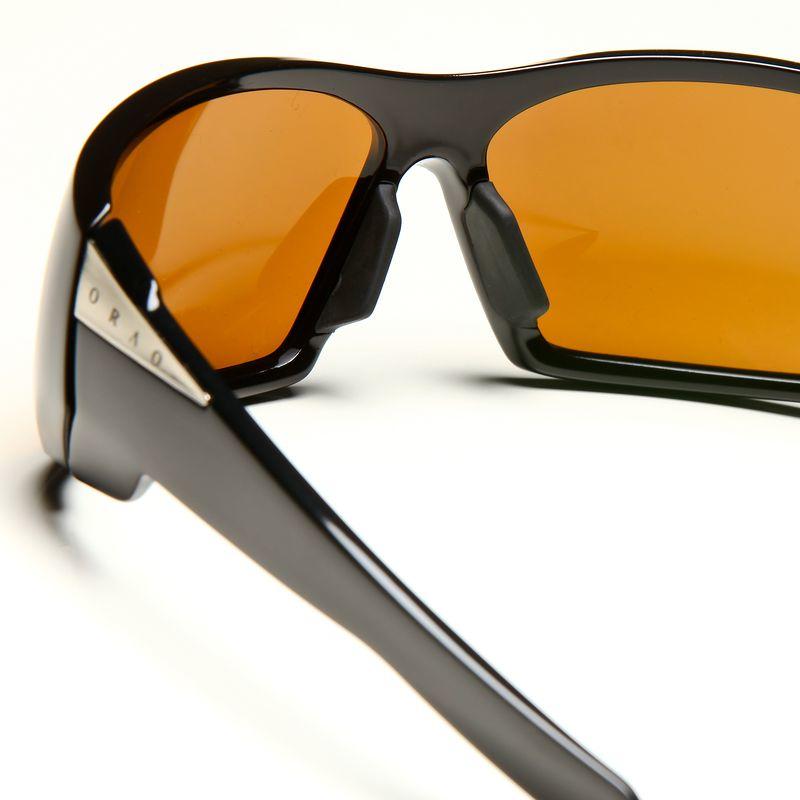 ALAGOA watersport polarized sunglasses adult shiny black ORAO Decathlon