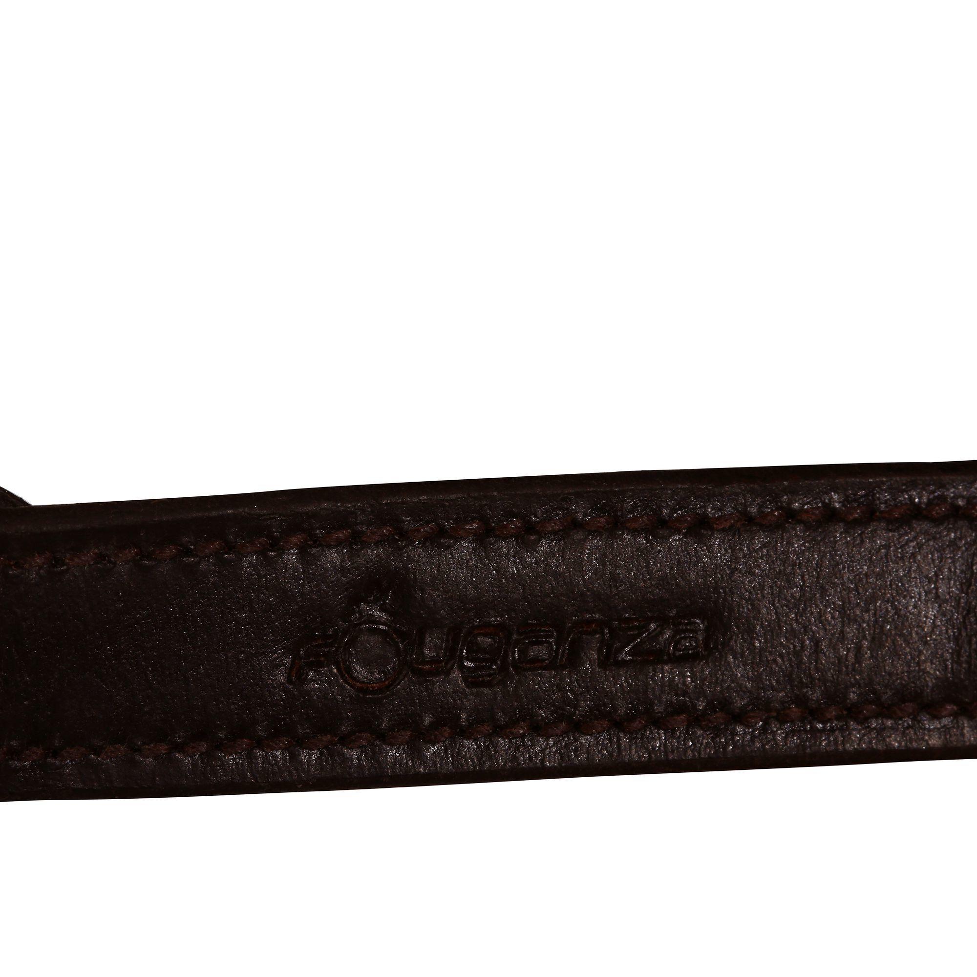 Horse & Pony Leather Grackle Bridle & Reins Paddock 500 - Black 2/2