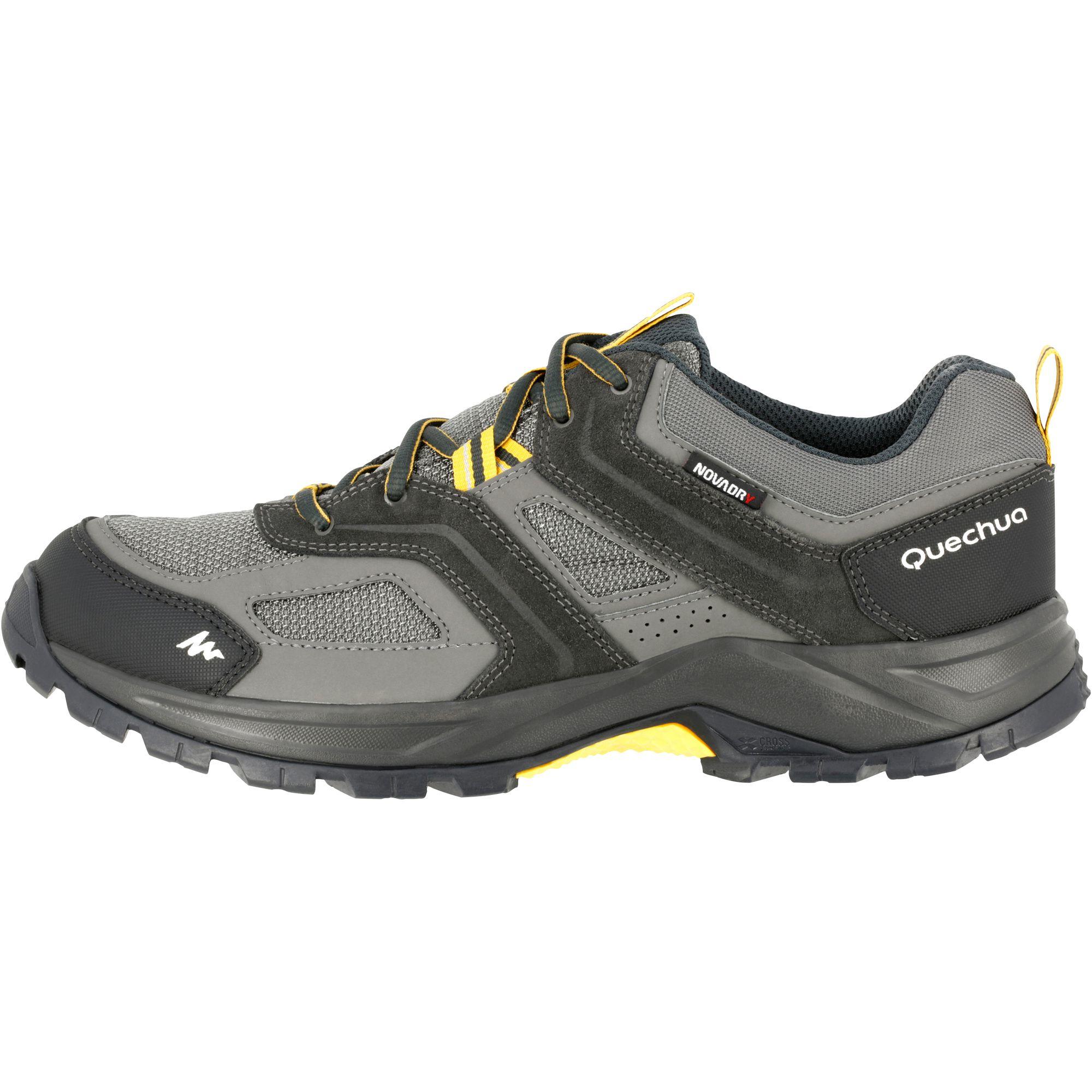 Arpenaz 100 Men's Waterproof Hiking Shoes Brown  10/15