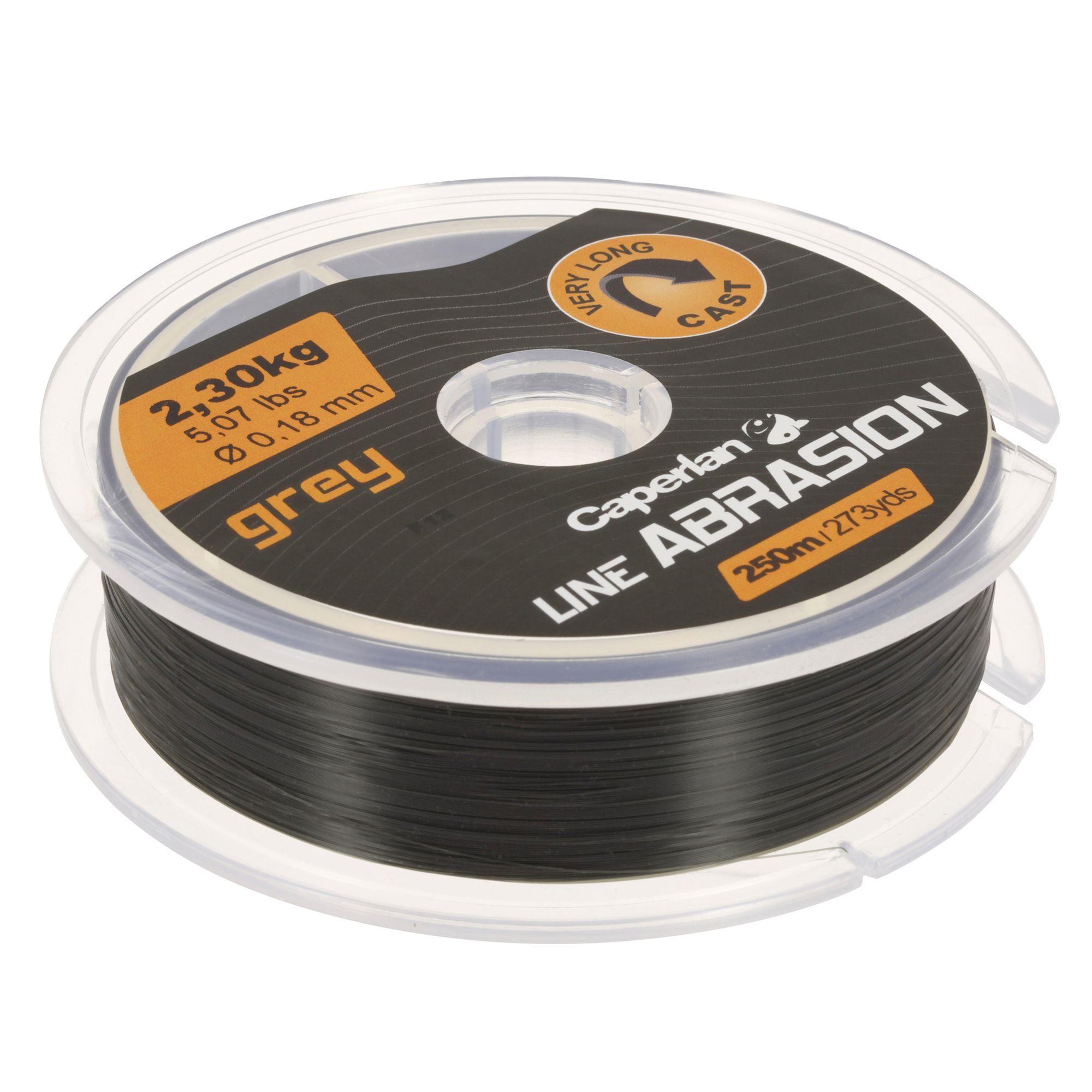 FIL DE PÊCHE LINE ABRASION GREY 250 M - Caperlan