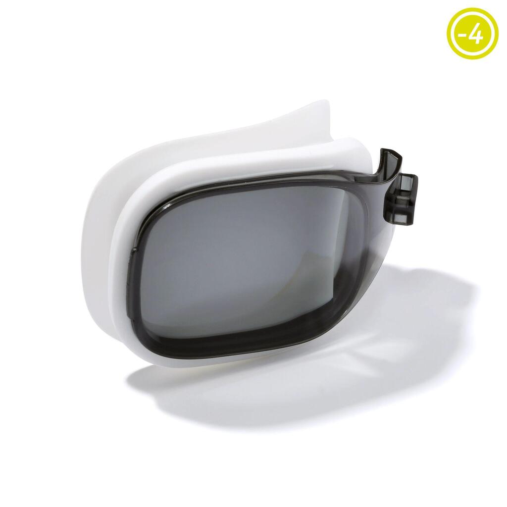 Plavecké okuliare Selfit dioptrické s dymovými sklami veľkosť L -5