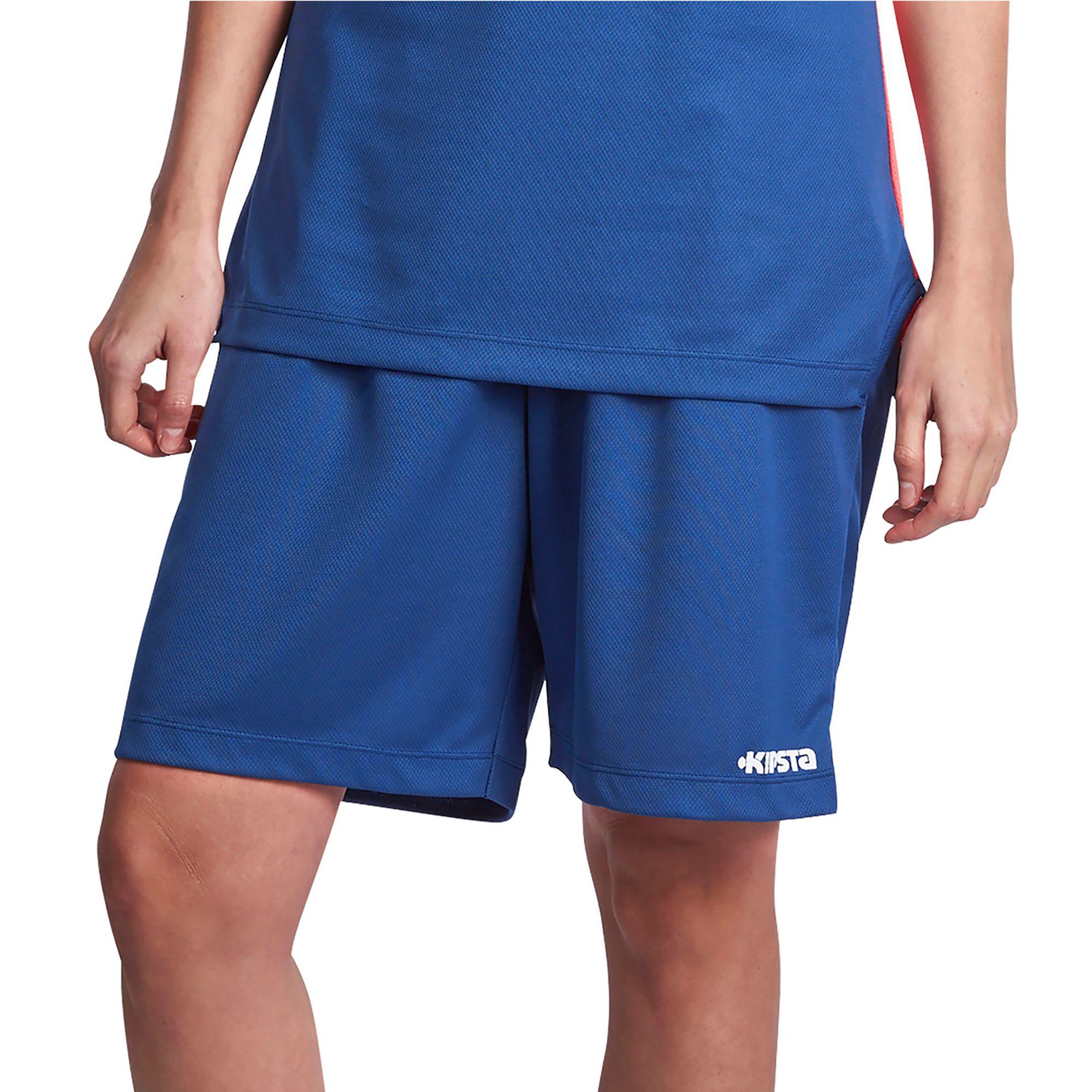B500 Women's Basketball Short - Navy Blue Pink 2/10
