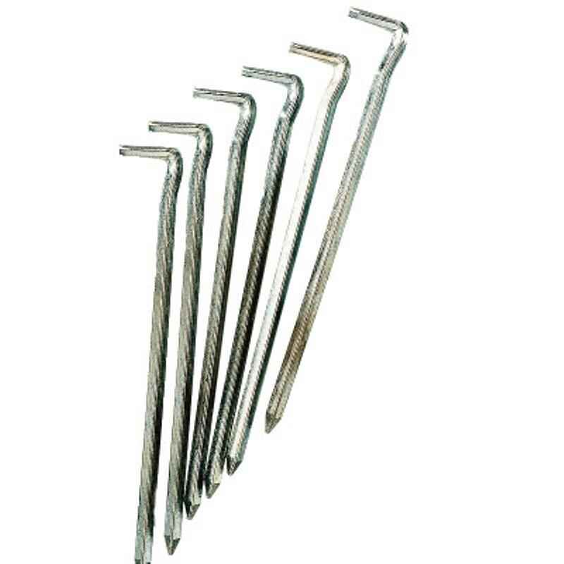 6 STEEL TENT PEGS Decathlon