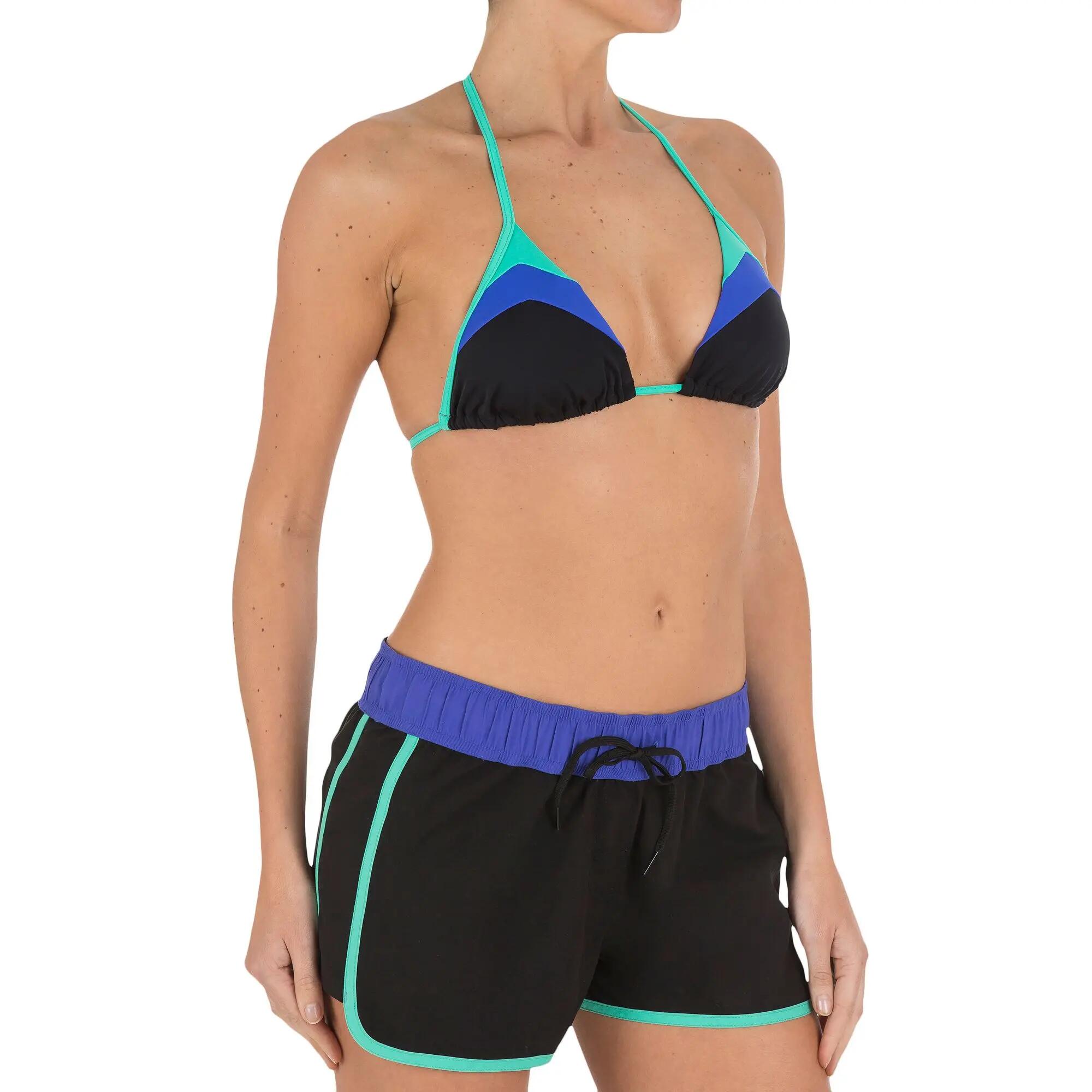 TINI COLORB Women's Boardshorts With Drawstring And Elasticated Waistband 10/15