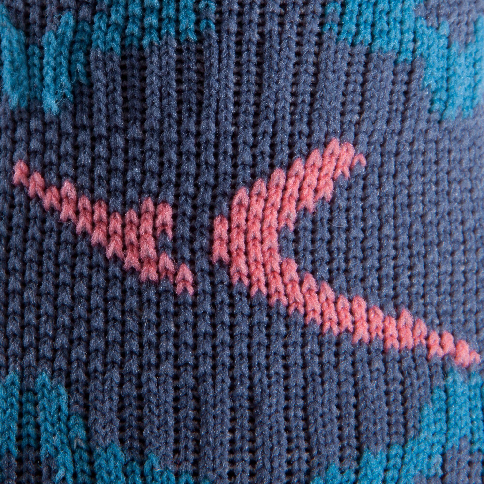 Non-Slip Socks - Purple/Pink 7/8