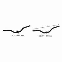 25.4mm Leisure Handlebars