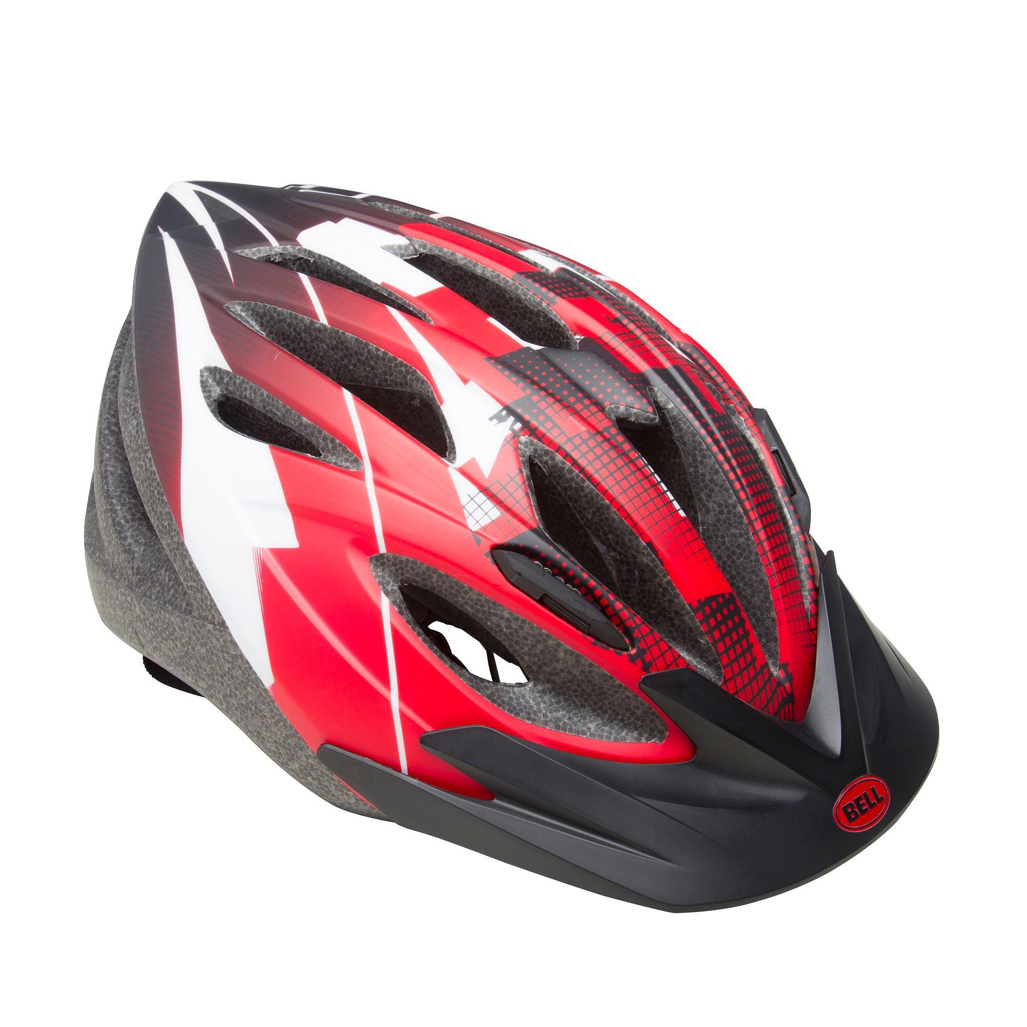Crossfire Cycling Helmet - Red 1/10