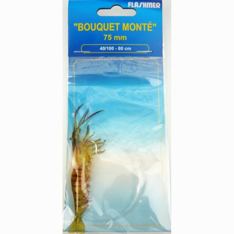Large Prawn 7.5cm 40/100 Sea Fishing Rigged Line