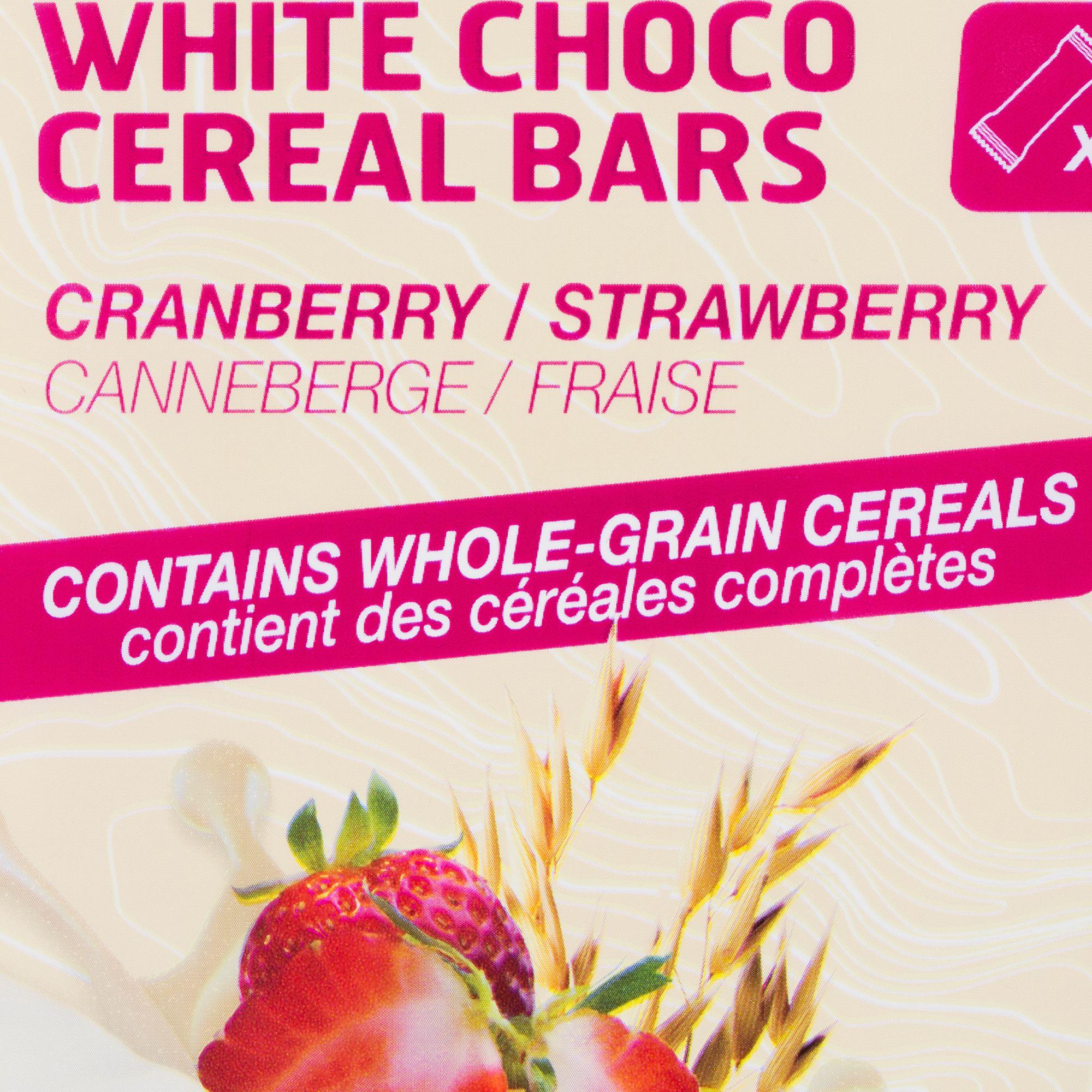 Ecosize White Chocolate-Coated Cereal Bar 10x32g - Strawberry Cranberries 4/4