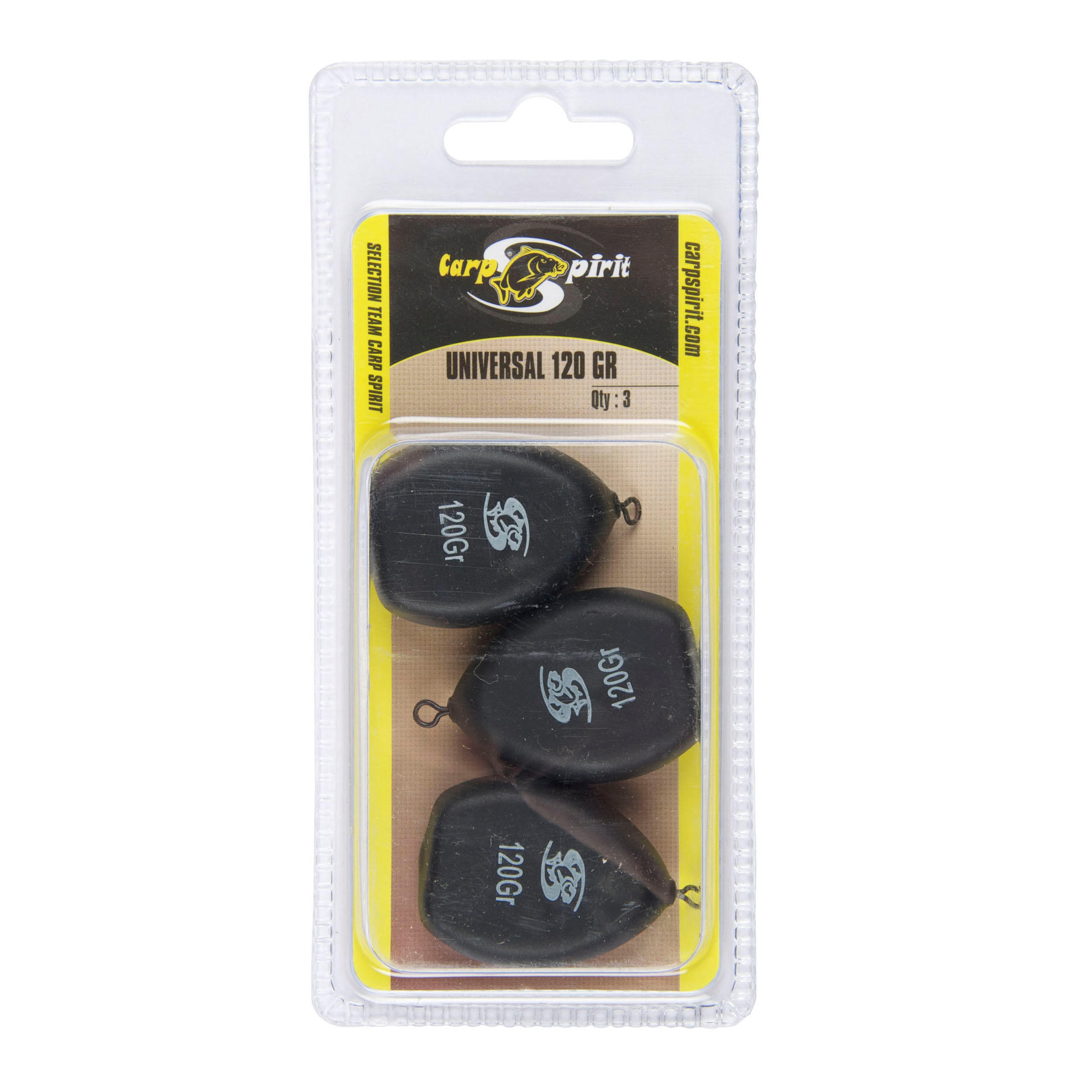 UNIVERSAL SINKERS 120G X3 carp fishing weights 2/2