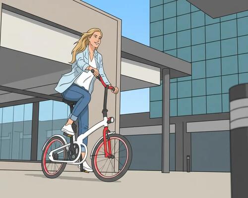 velo et travail, arriver sans transpirer