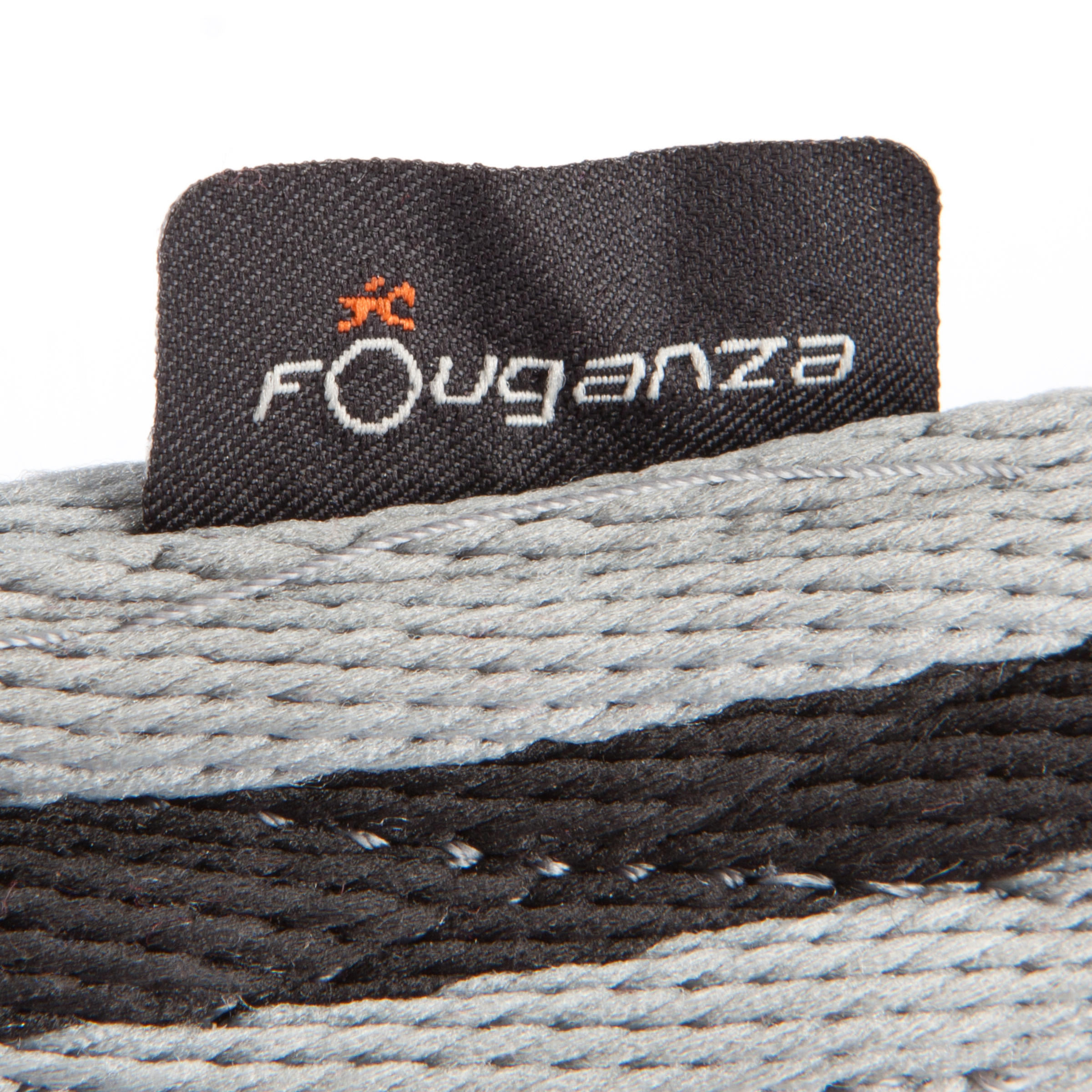 Soft Lunging Strap for Horse and Pony - Grey/Black - FOUGANZA